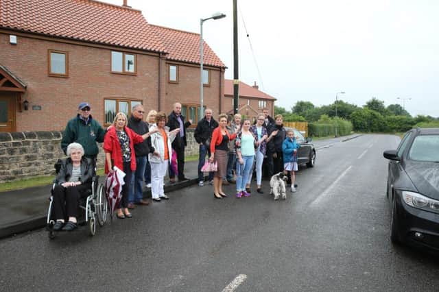 Residents' in uproar over new road build