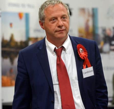 Bassetlaw Games awards night. Pictured is MP John Mann (w121008-7p)