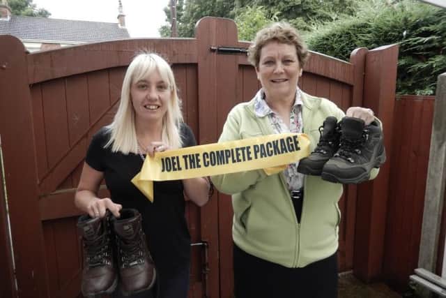 Nicola Needham (left) and Coun Hazel Brand are doing sponsored walks for the charity Joel - The Complete Package
