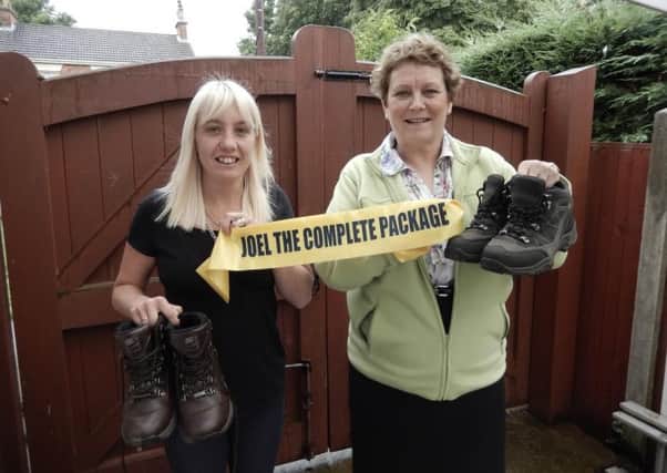 Nicola Needham (left) and Coun Hazel Brand are doing sponsored walks for the charity Joel - The Complete Package