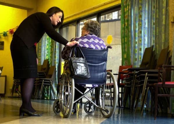 Careing for the elderly and disabled