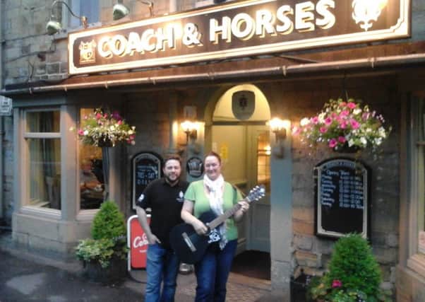 Coachstock organisers, landlord, James Broad and musician, Elaine Dennison, aim to turn the festival into an annual event.
