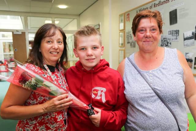 Guardian Rose   Redlands Primary School, Crown Street, Worksop, S80 1TH   Mrs Cheryl Perkins, Joshua Beckingham age 11, Rachel Sanaghan