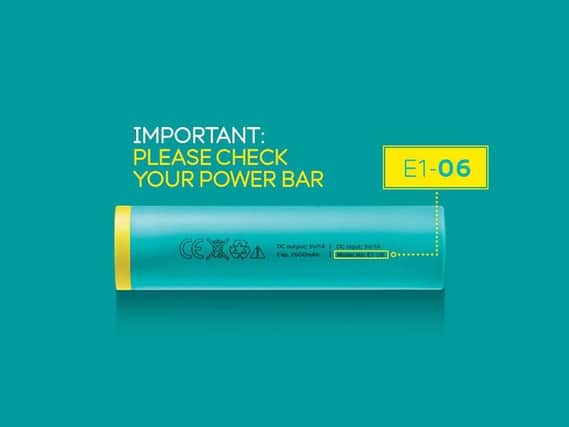 EE issued a recall for a batch of their Power Bar charger on August. Photo: EE