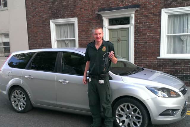 Worksop paramedic Jason Buckle