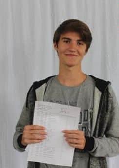 Matthew Cockayne, star pupil at Dinnington High School