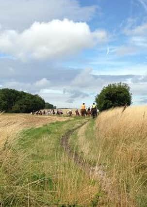 North Notts Bridleway Group summer ride in Woodsetts