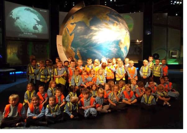 Pupils from St Anne's School in Worksop visited the National Space Centre in Leicester