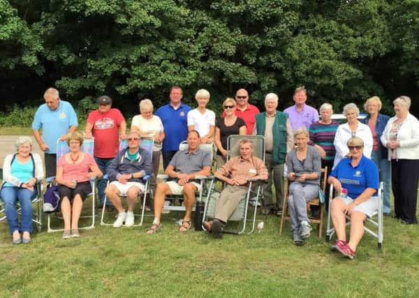 Worksop Rotary members at Clumber Park