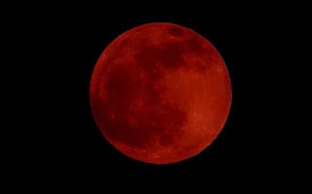 A super blood moon.