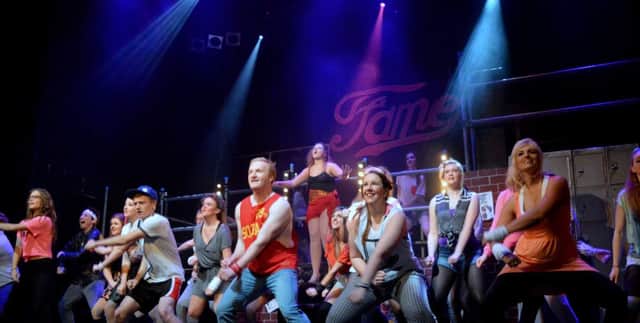 Fame - The Musical, presented by Splinters Theatre Company, at the Montgomery Theatre, Sheffield