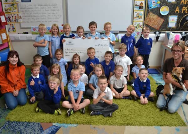 Children at Norbridge Academy in Worksop have raised more than £13,000 for charity over the year