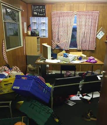 Woodsetts Scouts hut was ransacked on Thursday evening