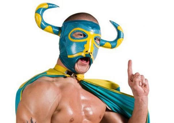 Mexican masked star El Ligero is part of the Megaslam Wrestling line-up in Worksop this week