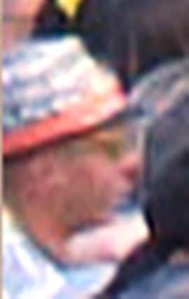 Police are keen to speak to this man about an assault which took place in front of the main stage at Splendour Festival at Wollaton Park festival