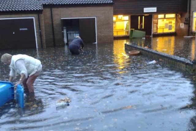 Worksop flash floods: Larwood House