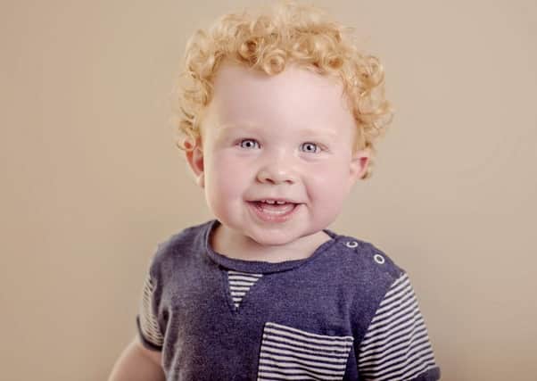 Robbie from Sturton-by-Stow has been chosen to be part of the international marketing for national baby brand Bizzi Growin.