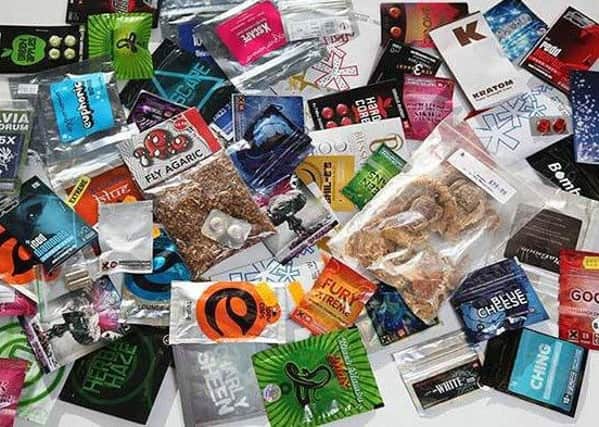 Legal highs come in a range of types and packaging.