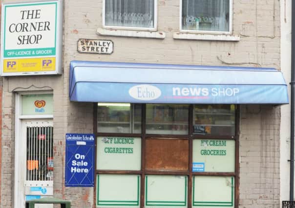 Strafford Street Corner Shop, Gainsborough. Picture: Marie Caley NGAS Corner Shop MC 2