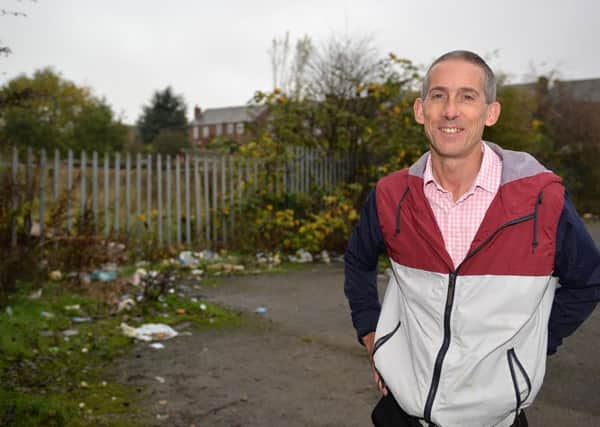 Dinnington man Tim Wells is trying to get the local community to participate in a litter pick to clean up the town
