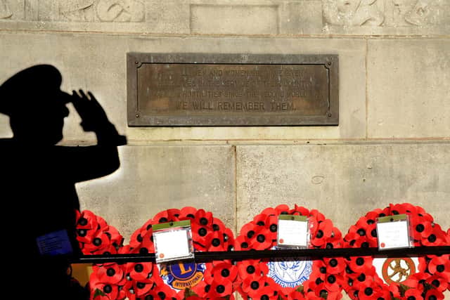 Remembrance services will take place across the district