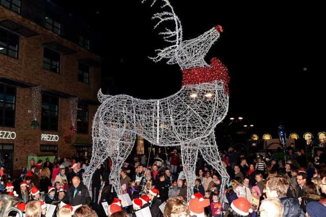 Christmas lights at Marshall's Yard