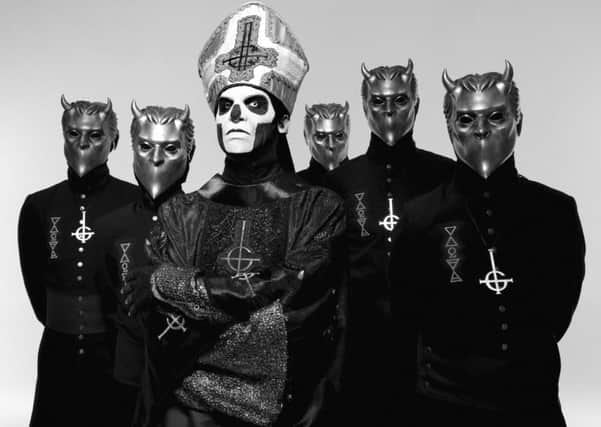 Ghost are live at Rock City next week