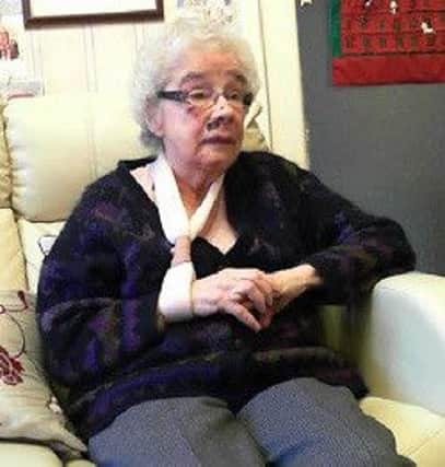 Kathleen Cordon aged 82 was attacked and robbed in Gainsborough