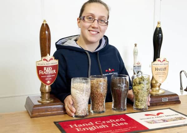 Welbeck Abbey Brewery head brewer Claire Monk is taking six months off on maternity leave