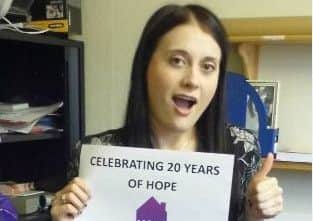 HOPE development officer Emma Longmore, who is scared of heights, is doing a skydive for charity