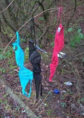 Bassetlaw District Council is appealing for information to who may have discarded the items