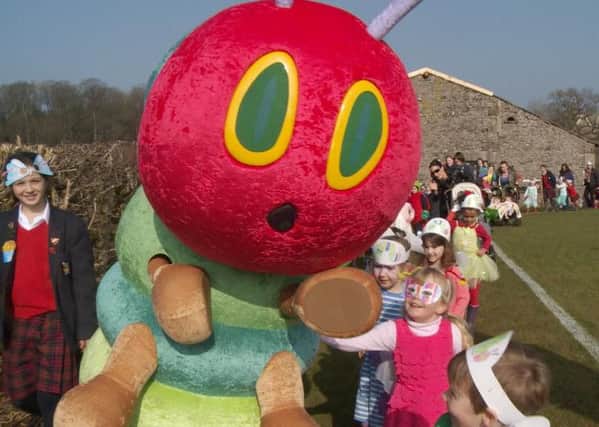 Children across Nottinghamshire can join The Very Hungry Caterpillar and take part in the Giant Wiggle for Action for Children
