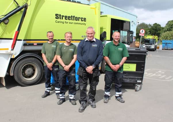 The West Lindsey District Council Recycling team