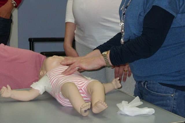 First aid course will teach how to do infanct CPR