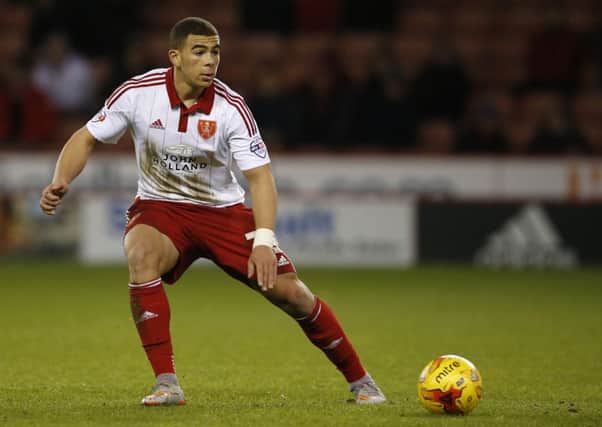 Che Adams in action for Sheffield United earlier this season