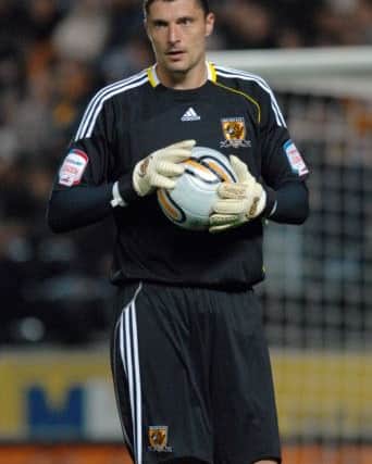 14th Sept 2010.
Hull City AFC.
Keeper Matt Duke
PICTURE GERARD BINKS