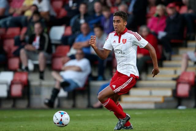 Dominic Calvert-Lewin, another home-grown player, was in the squad for Tuesday's game at Blackpool Â© copyright : Blades Sports Photography