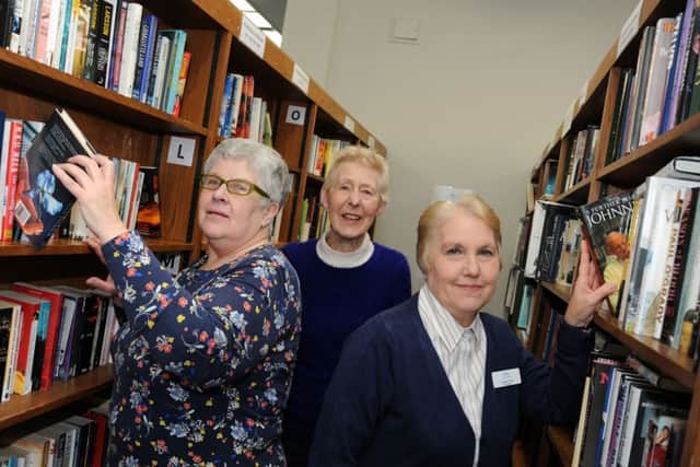 Aurora Wellbeing Centre feature.
Volunteers from left, Angela Edeson, Irene Smith and Doreen Price.
