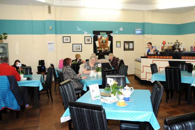 Aurora Wellbeing Centre feature.
The cafeteria in the Aurora centre.
