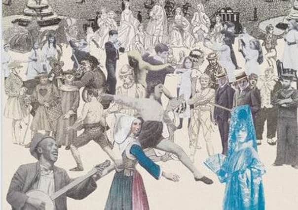 Sir Peter Blake's Paris, Dancing will be one of the pieces featured in the Grand Tour event at the Harley Gallery in Welbeck
