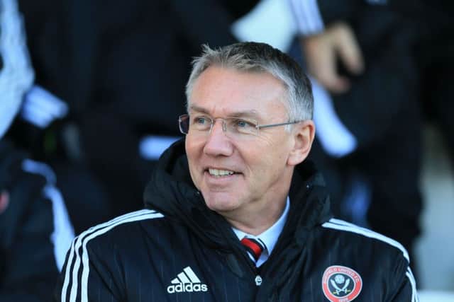 Sheffield United manager Nigel Adkins is looking forward to tomorrow's game 
Â©2016 Sport Image all rights reserved