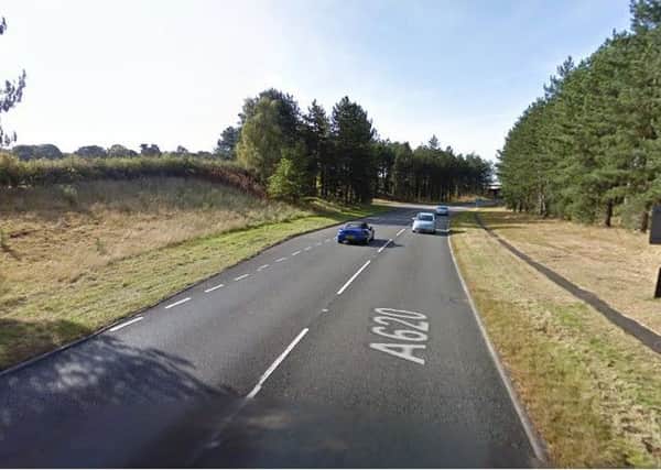 The incicident took place on the A620 Retford Road (pictured) at Ranby.