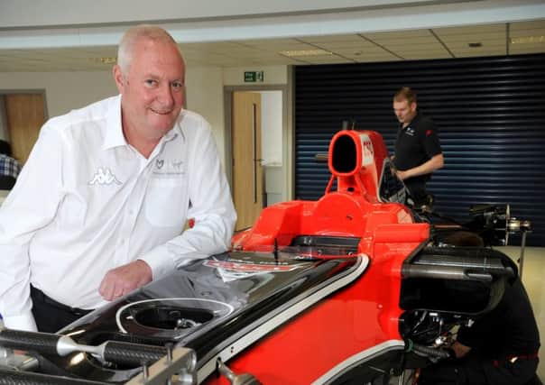 John Booth team principal Marussia Virgin Racing at their factory in Dinnington, South Yorkshire 
Story Nick  Westby Picture Chris Lawton
05 July  2011