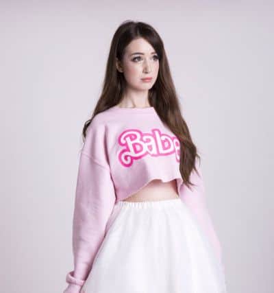 Hannah Gregory, 22, from Sheffield University, boasts the same impossible body proportions and blank facial features as a Barbie. Pictures by News Dog Media, Pesala Bandara