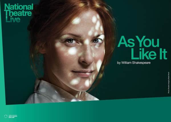 As You Like It is being screened live from London at Trinity Arts Centre as part of National Theatre Live