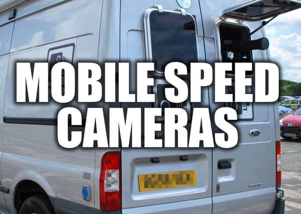Mobile speed cameras are out and about on the streets of Nottinghamshire.