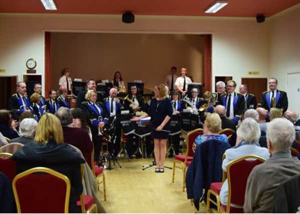 Harworth Brass Band performed in Langold. Picture: Lauren Tweed
