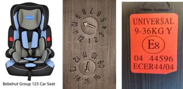 URGENT SAFETY RECALL: Veelar Limited has recalled the Bebehut car seat model BAB001 due to a manufacturing error with the harness.