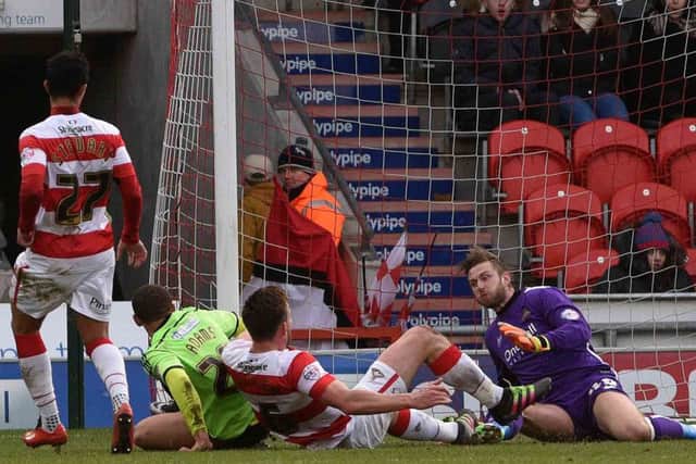 Billy Sharp's new strike partner Che Adams scored against Doncaster Rovers earlier this month