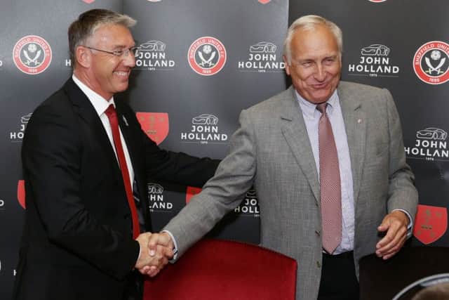 Kevin McCabe is convinced manager Nigel Adkins will prove a success at Bramall Lane